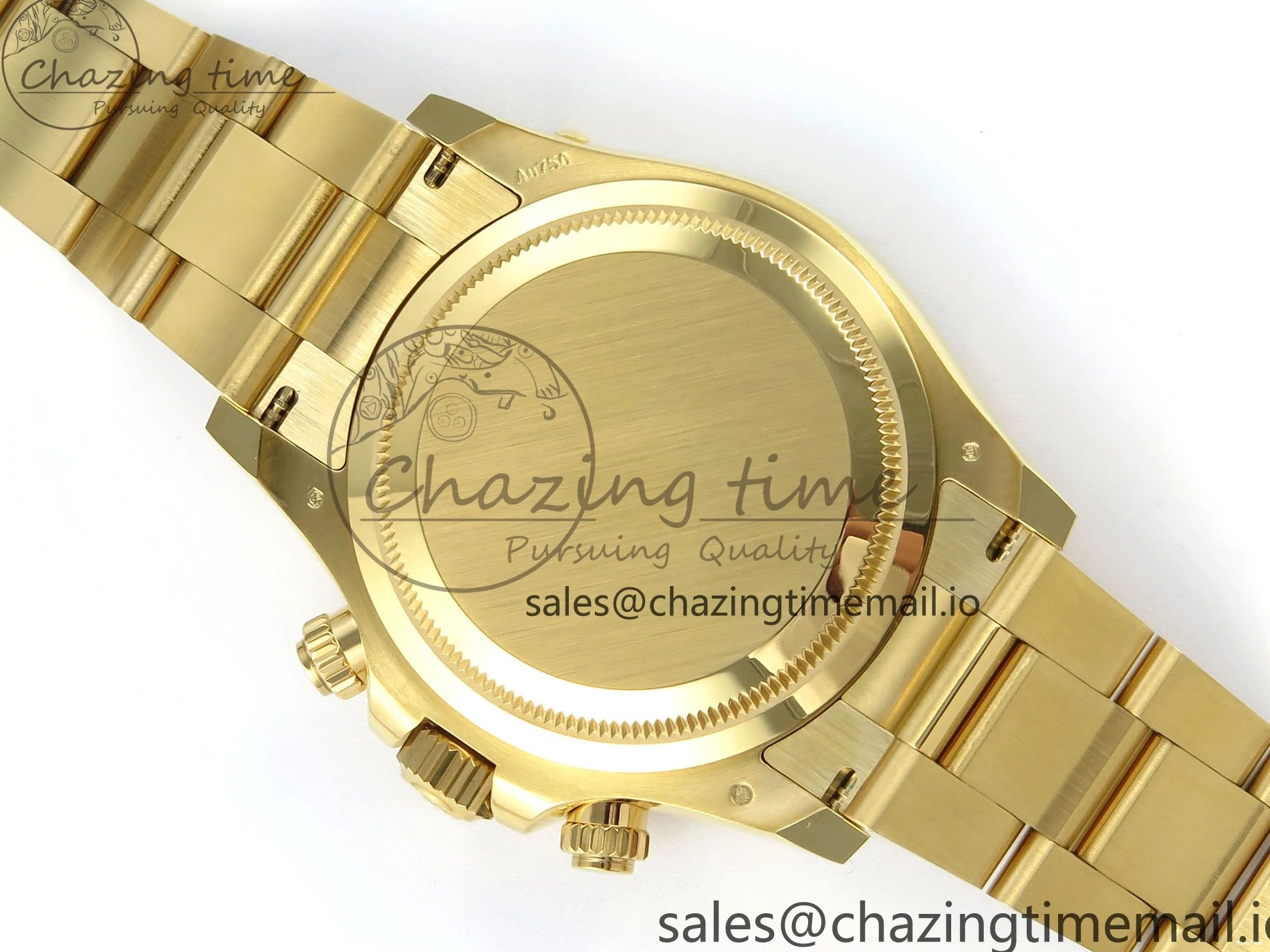 MiroTime 0305 TimelessDesign Daytona 126508 APSF 1:1 Best Edition Black Dial on YG Braclet SH 742